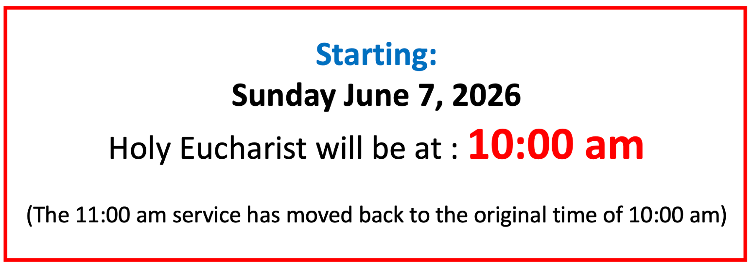 Sunday Service 10 am